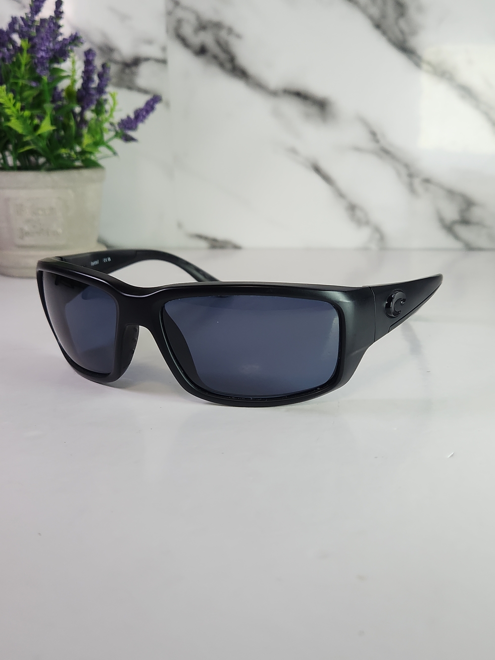 COSTA Fantail, Black Polarized Men's Sunglasses 06S9006